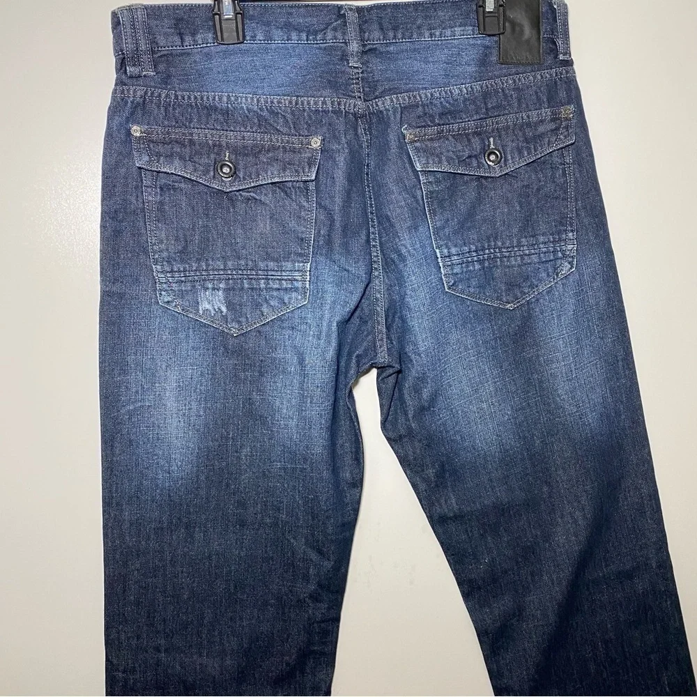 Sean John / Hamilton Dark Blue Jeans RN 130323 34 x 30